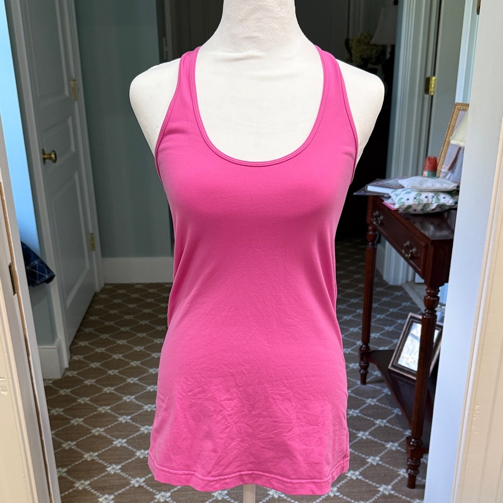 Lululemon Fuchsia Racerback Women's Tank Top